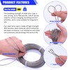 Twidec/Wire Rope Crimping Tool Kit Up To 2.2mm Swaging Tool
