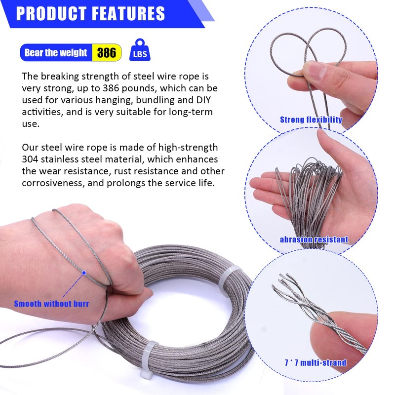 Twidec/Wire Rope Crimping Tool Kit Up To 2.2mm Swaging Tool