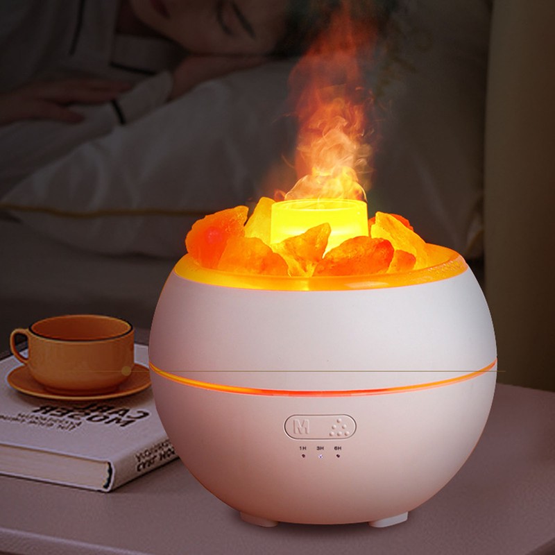 Flame Aroma Diffuser Colorful Night Light High Frequency Ultrasonic Flame