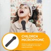 Operitacx 2Pcs Kids Microphone Toy - Realistic Pretend Play Mic