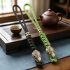 2pcs Knife Lanyards, Paracord Lanyard for Knife EDC Keychains Zipper