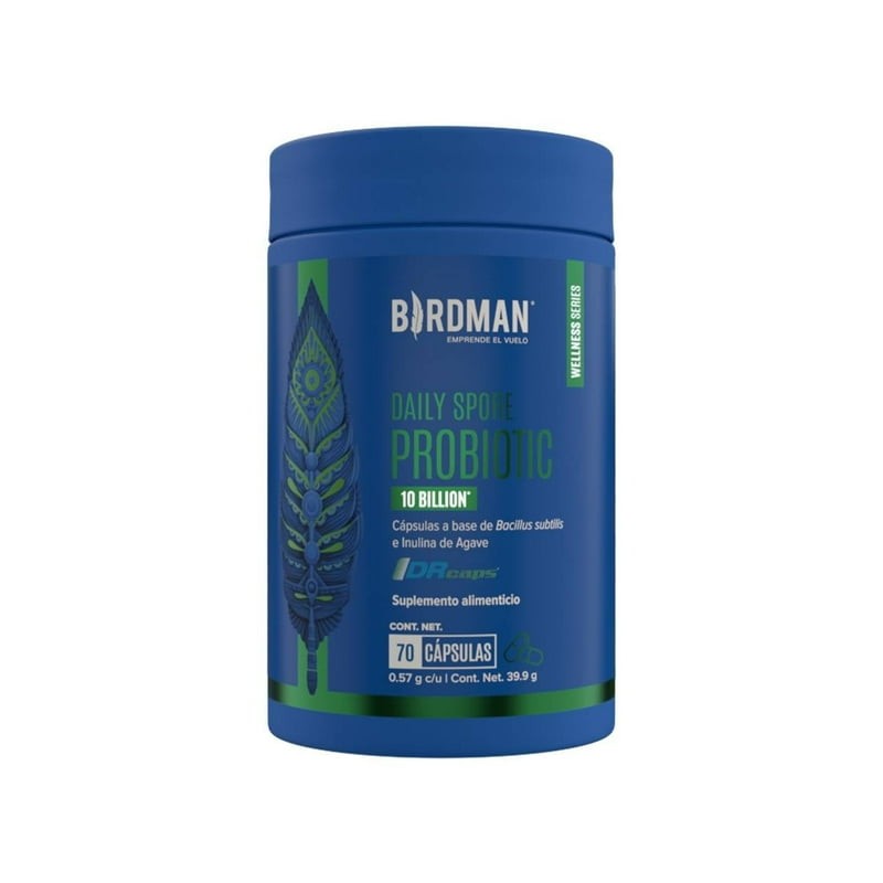 Suplemento Alimenticio Birdman Citrato de Magnesio 120 Cap