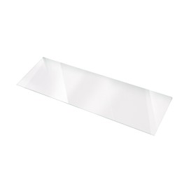 SSWBasics Tempered Glass Shelf - 14" W x 36" L x 3/16" - Set of 2