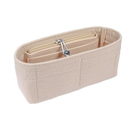 DBOO Felt Mini Bag Organiser Insert for Longchamp XS | 16cm Compact Felt Tote Bag Insert | Multi-Pocket Travel & Daily Essentials Organiser
