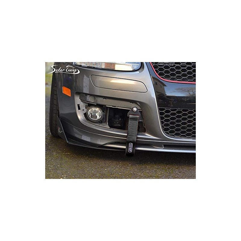 Trs-Motorsport As-Schwarz Original TRS Loop, Universal Towing Loop Towing, Eye