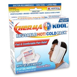 Therma-Kool Reusable Hot Cold Pack, Boxed MINI/FACE - 4" x 6" with Freedom Wrap - 6/Case