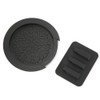 Guitar Mute Pad Sound Hole Cover Black Silicone Musical Instrument