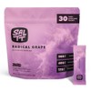 SALTT Electrolytes Powder Flavored Drink Mix - Radical Grape - 30 Hydration Packets - Magnesium, Potassium, Sodium, Trace Minerals - Zero Sugar & Gluten Free - Travel Essentials