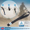 valonic FALCON - 4x soft loop tie down straps, 30cm,