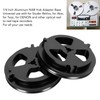 1 Pair 1/4 Inch NAB Hub Optical Shaft Adapter Aluminum