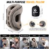 Inflatable Travel Pillow,Multifunction Travel Neck Pillow for Airplane to Avoid
