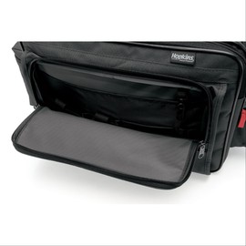 Hopkins Medical Products Mark V ExL Home Health Shoulder Bag, HIPAA Compliant, Durable & Spacious, Adjustable Straps, Fold-Down Compartment, 13x11.25x7.5 inch, Stylish and Secure Design, Black