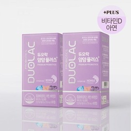 duorock Duolac Yum Yum Plus Children Kids Strong Lactobacillus 80 Tablets 2 / 듀오락 얌얌플러스 어린이 키즈 생존력 강한 유산균 80정 2개