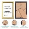 LaVie Home 4x6 Picture Frames (6 Pc, Gold) Simple Designed