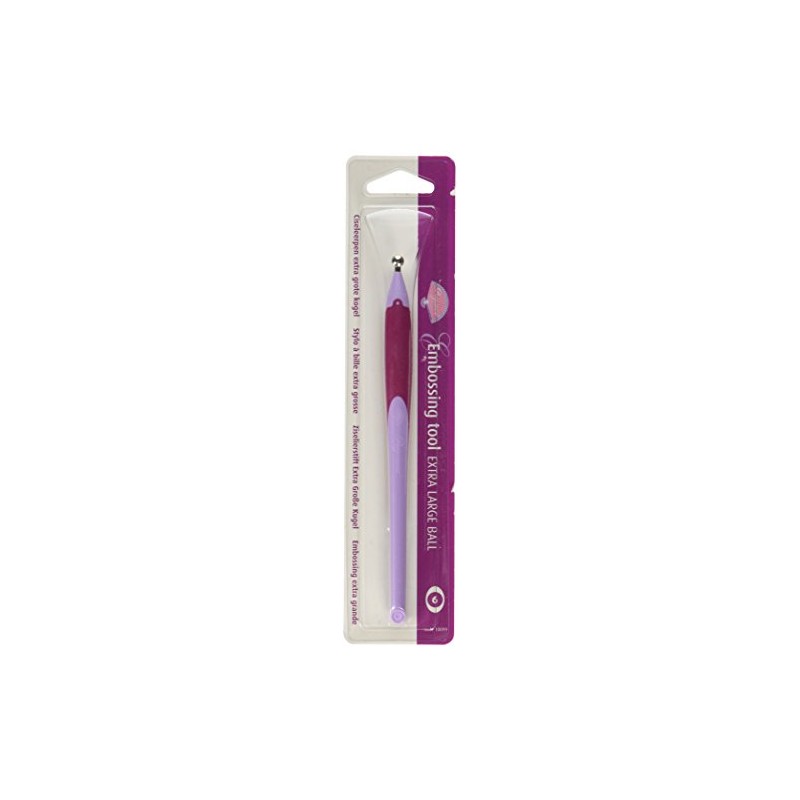 Pergamano Extra Large Ball Embossing Tool, Silver