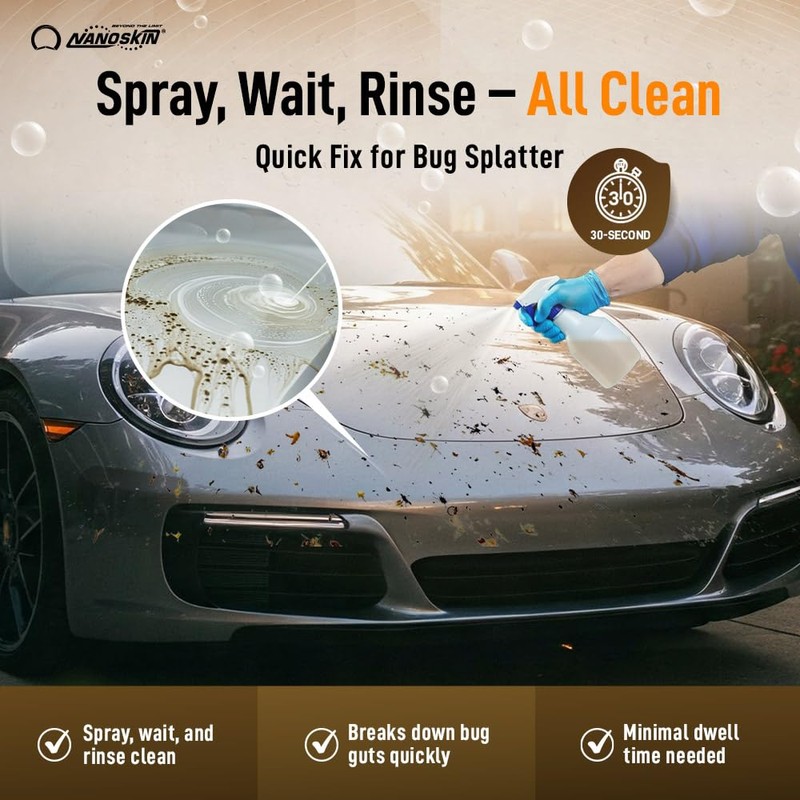 Nanoskin Bug Remover 1 Gallon – Exterior Cleaner & Degreaser