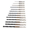 13Pcs Twist Drill Bit 1/4in Hex Shank 1.5‑6.5mm Fast Change