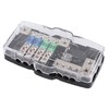 Caja de fusibles Car para Audio Estéreo multifuncional Soporte de