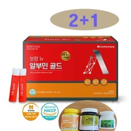 30 bottles of Boryeong New Albumin Gold 25ml, 3 types of egg white albumin to boost energy and vitality, free gift / 보령 뉴알부민 골드 25ml 30병 기력 활력 보충 마시는 난백 알부민 사은품 3종 증정