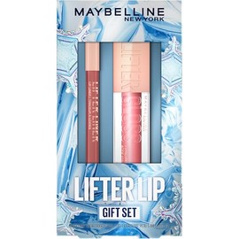 MAYBELLINE MAYBELLINE Lifter Gloss and Lifter Liner Makeup Gift Set, Lip Gloss and Lip Liner in Shades Petal and Line Leader