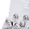 170Pcs Acorn Nuts Dome Head 304 Stainless Steel Caps Nut
