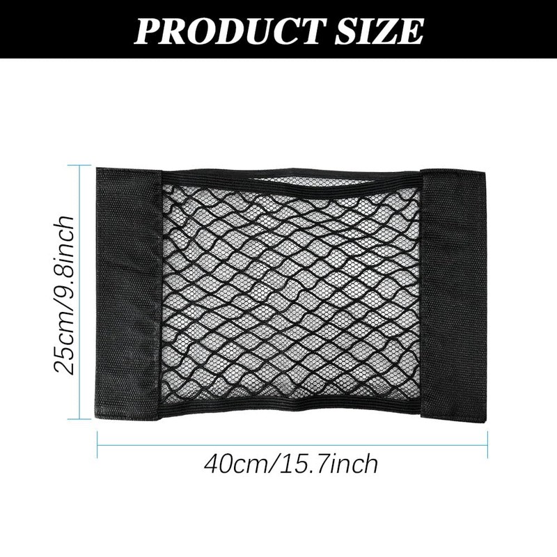 Lecctso 2PCS Small Cargo Net, Cargo Netting, 15.7 X 9.8