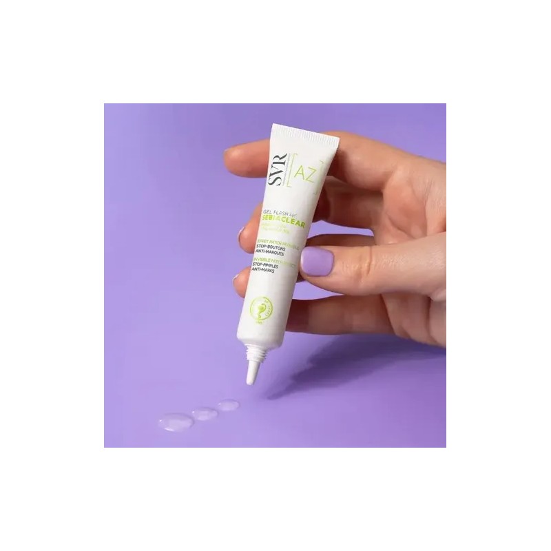 Svr Gel Flash 4h Sebiaclear 15ml Acneica Día/noche