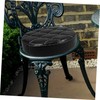 TOVINANNA Round Stool Replacement Cushion Pu Cover Stylish Accessory for