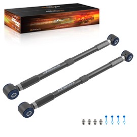 maXpeedingrods +/- 4°Adjustable Camber Arm for Mini Cooper 2002-2013 R50 R52 R53 R56 R57 R58 R59 R60 R61, Rear Camber Control Arm Set of 2, Upgraded PU Bushings