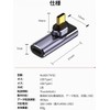 MUXER USB C Magnet Adapter L Shape, 40Gbps USB4 High