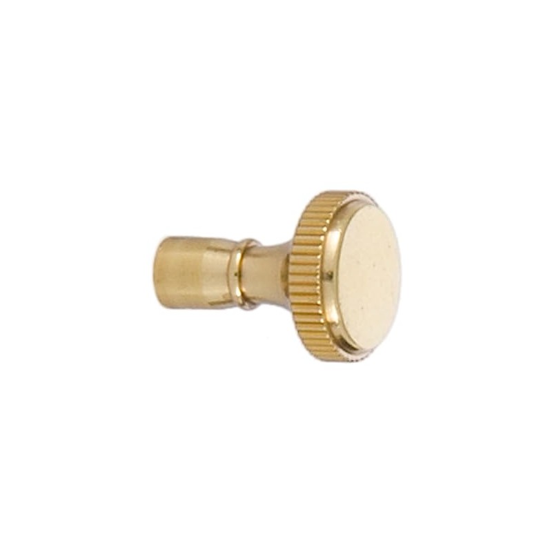 B&P Lamp® Polished and Lacquered Solid Brass Knurled Key