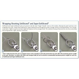 Wire & Cable Specialties Softstrand Uncoated Stranded Stainless Steel Picture... - #3 - Max 30lb - 825'