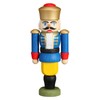 Seiffener Volkskunst Nutcracker King 9 cm Blue