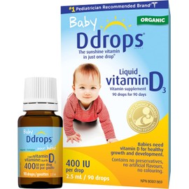 Organic Baby Ddrops 400 IU