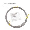5LB-280LB 7 Strands Stainless Steel Wire Leader Nylon Coated-32.8ft Fishing