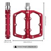 MoKo Mountain Bike Pedals, MTB Pedals, Flat Platform Pedals 9/16