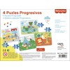 Cayro 4 Progressive Puzzles - Cognitive Development - Challenges Children's