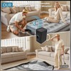 LussoAmor Twin Size 10 Inch Air Mattress with 4000mAh Rechargeable