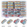 65PCS Lever Wire Connectors, 2 in 2 Out/2 in 4
