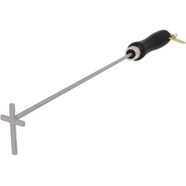 BBQ Fans Cross Branding Iron for Steak, Buns, Wood & Leather