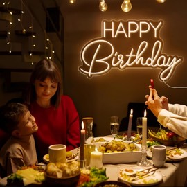 Ulalaza LED Neon Sign Night Light for Wall Party Décor Bedroom Room Bar Wedding Home Birthday Art Decoration Christmas with USB Chain Light modulator 5v 16.5''*9.1''