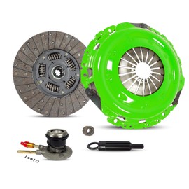 Clutch And Slave Kit Works with Chevy Gmc Sierra Yukon Silverado Cheyenne Base LS Sierra SLE SLT WT Cheyenne Silverado 1997-2000 5.7L 350Cu. In. V8 GAS OHV Naturally Aspirat (Stage 1)