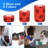 FGBNM Vet Wraps, 1"/2"/3" Self Adhesive Bandage Wraps, Non-Woven Pet