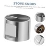 Hohopeti Replacement Gas Stove Knobs 3pcs Metal Knobs for Cooker
