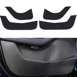 tomtask New Mazda CX-30 Carbon Look Front Rear Door Trim Guards Set of 2
