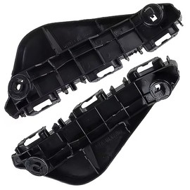 Riloer Front Bumper Bracket, 2013-2016 Compatible with Toyota Yaris Hatchback, 52536-0D110 52535-0D110