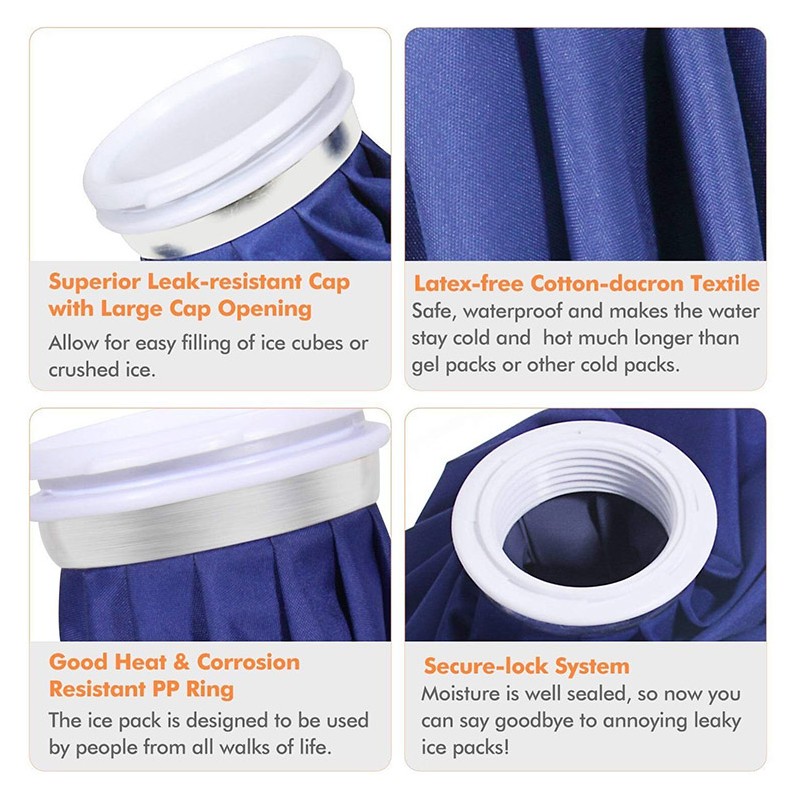 1Pc Ice Bag with Bandage Wide Wrap For Knee Ice