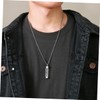 FOMIYES Glass Urn Necklace with Sand Clock Pendant Memorial Jewelry