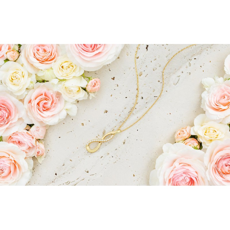 Sofia Milani - Women's Necklace 925 Silver with Zirconia Stones