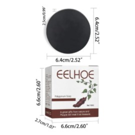 Champú U Para Cabello Negro Y Grueso, Anti Canas Y